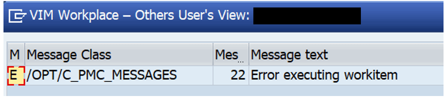 No Administrator Found for this task OpenText VIM SAP Error Executing Work Item
