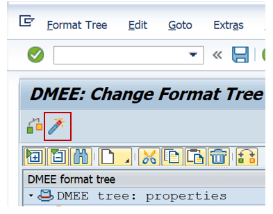 Activate DME Tree in SAP