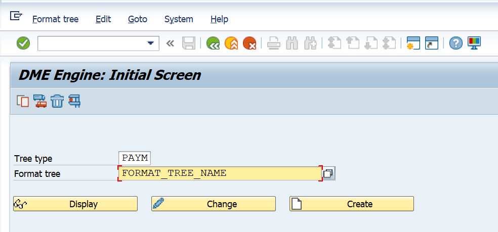 SAP DME Note to Payee Functionality