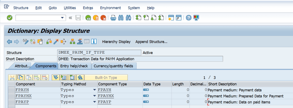SAP DME Note to Payee Functionality