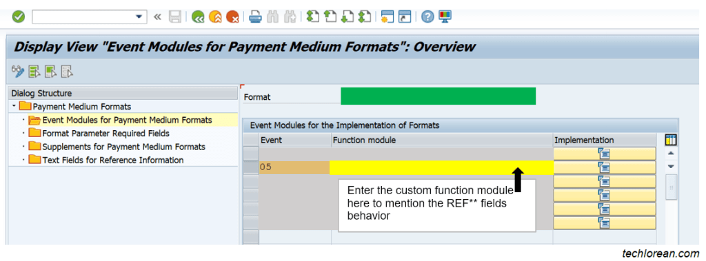 SAP DME Note to Payee Functionality