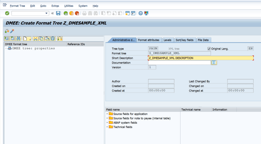 SAP DMEE Configuration