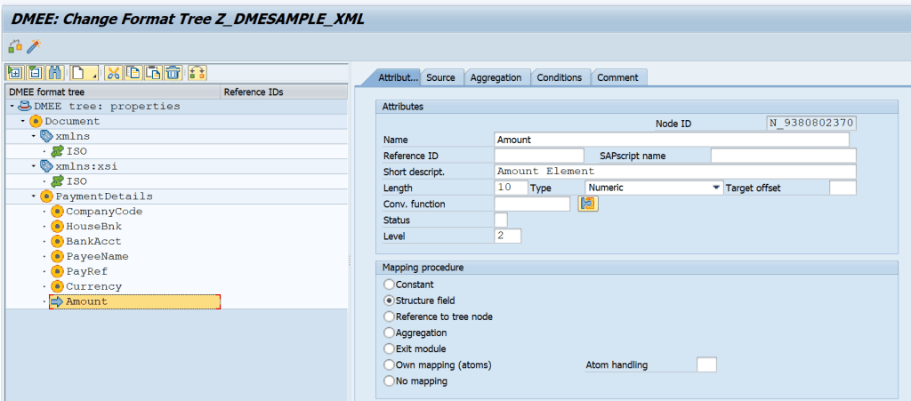 SAP DMEE Configuration