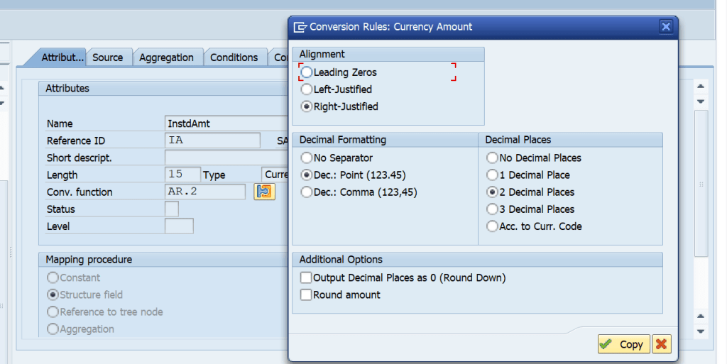 In SAP DMEE DME, what is the purpose of Conversion Function?