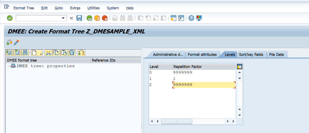 Why are payment details not in Level 0 of DME Tree Config?