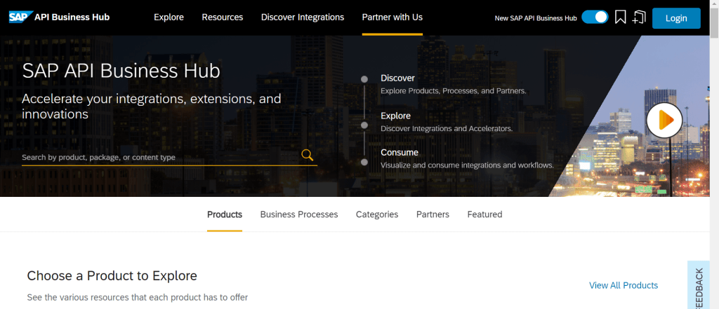 SAP Interfaces | Exploring The SAP API Business Hub
