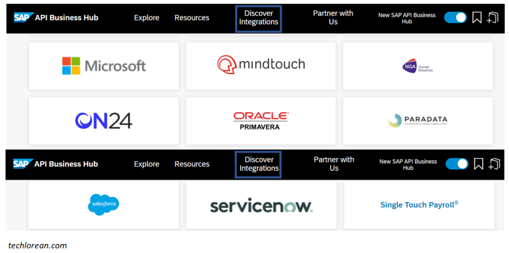SAP Interfaces | Exploring The SAP API Business Hub