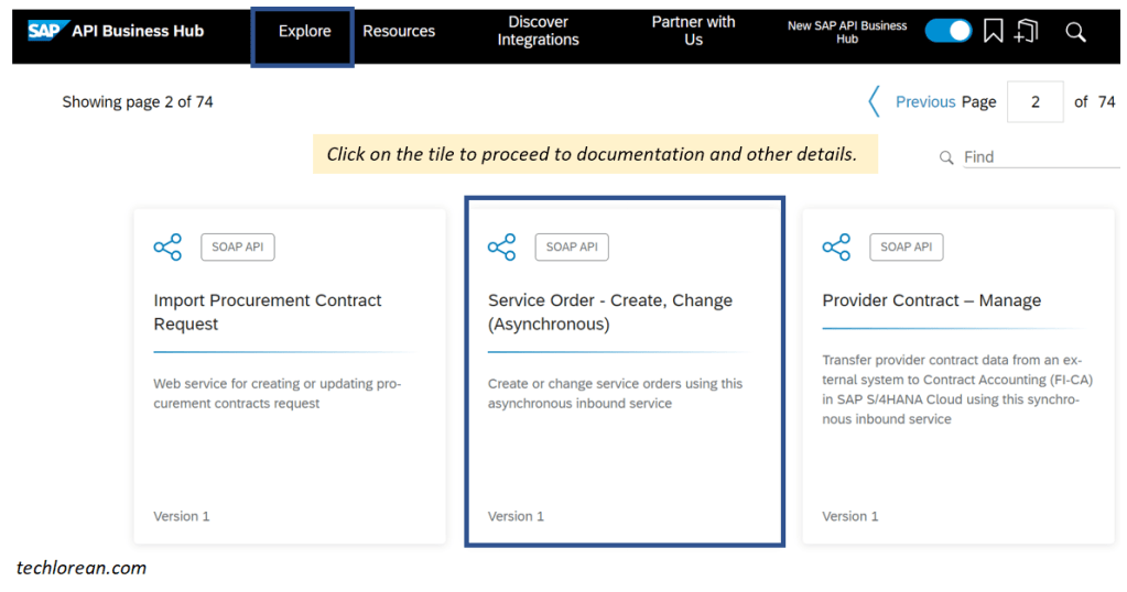 SAP Interfaces | Exploring The SAP API Business Hub