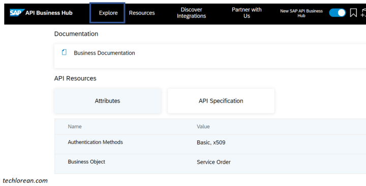 SAP Interfaces | Exploring The SAP API Business Hub – Techlorean.